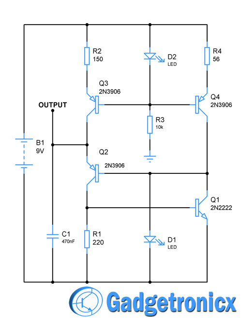 sawtooth-generator-circuit-diagram-transistors