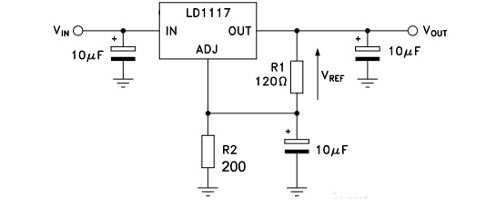 ld1117-3.3v-power-supply-circuit