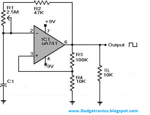 astable-multivibrator-using-741