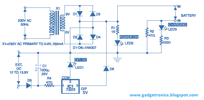 Battery-charger-circuit