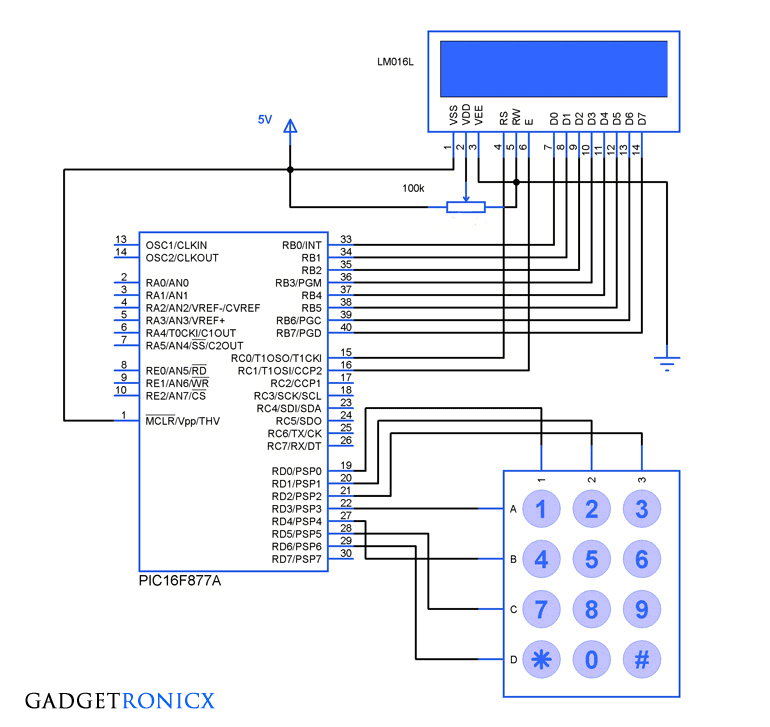 lcd-keypad-interface-pic16f877a