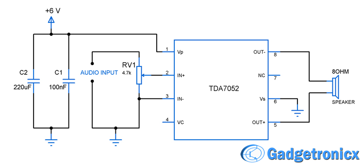 2-watt-amplfiier-circuititda7502