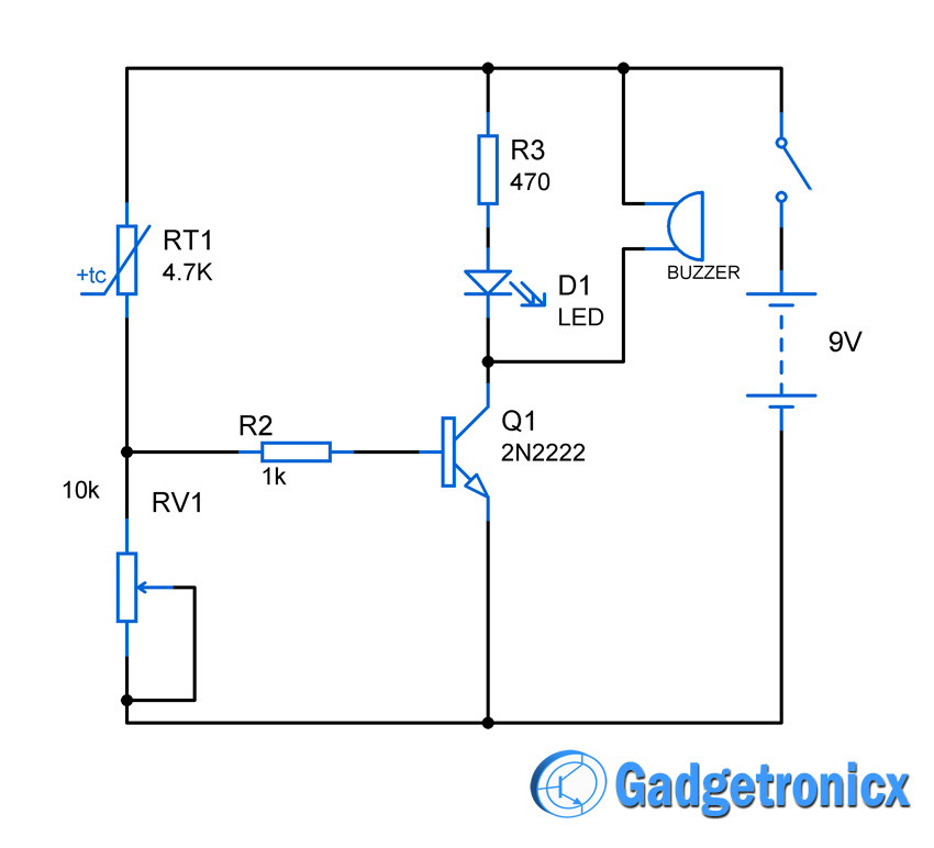 heat-sensor-circuit-diagram