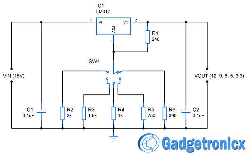 multiple-voltage-power-supply
