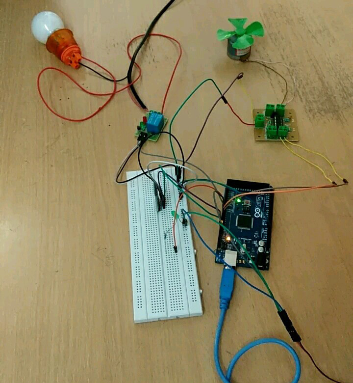 Voice Controlled Home Automation Using