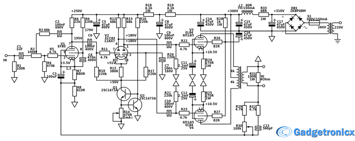 hi-fi-amplifier-circuit-diagram