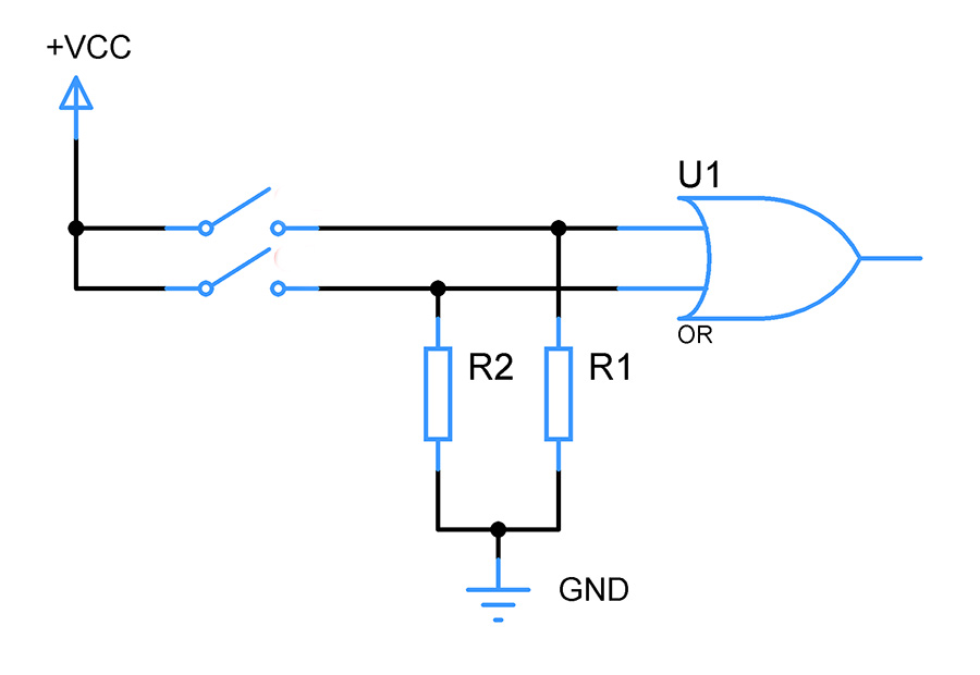 pull-down-resistors