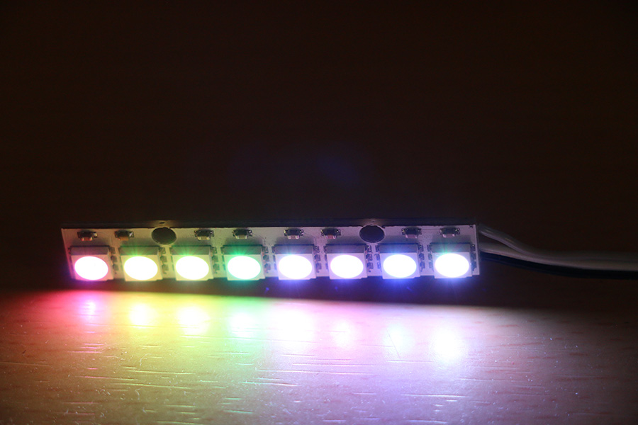 Addressable led shop strip arduino