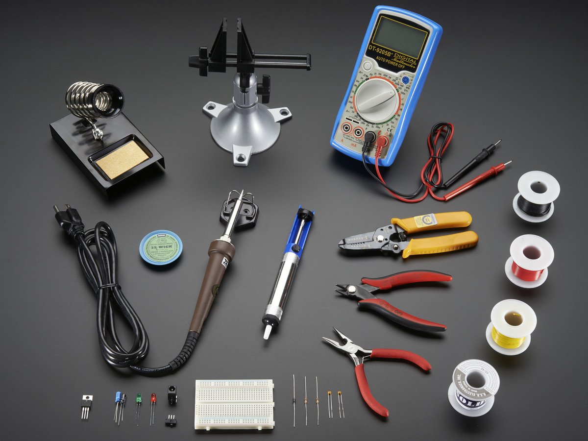 Must have Tools and Equipment for Electronics workbench - Gadgetronicx