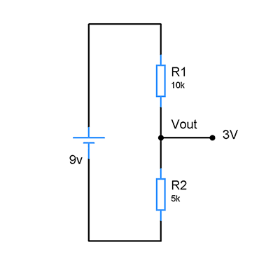 resistors-voltage-divider