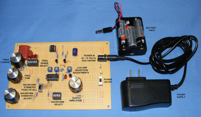 DIY Function generator circuit using Quad Op Circuit Diagram