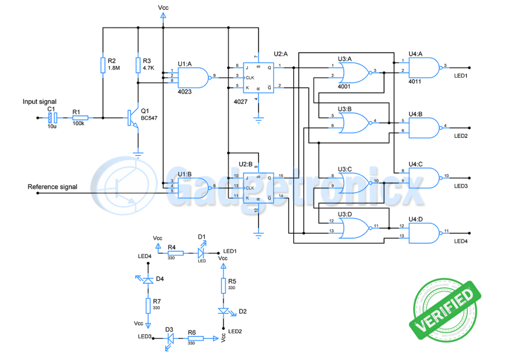 beat-frequency-indicator-circuit