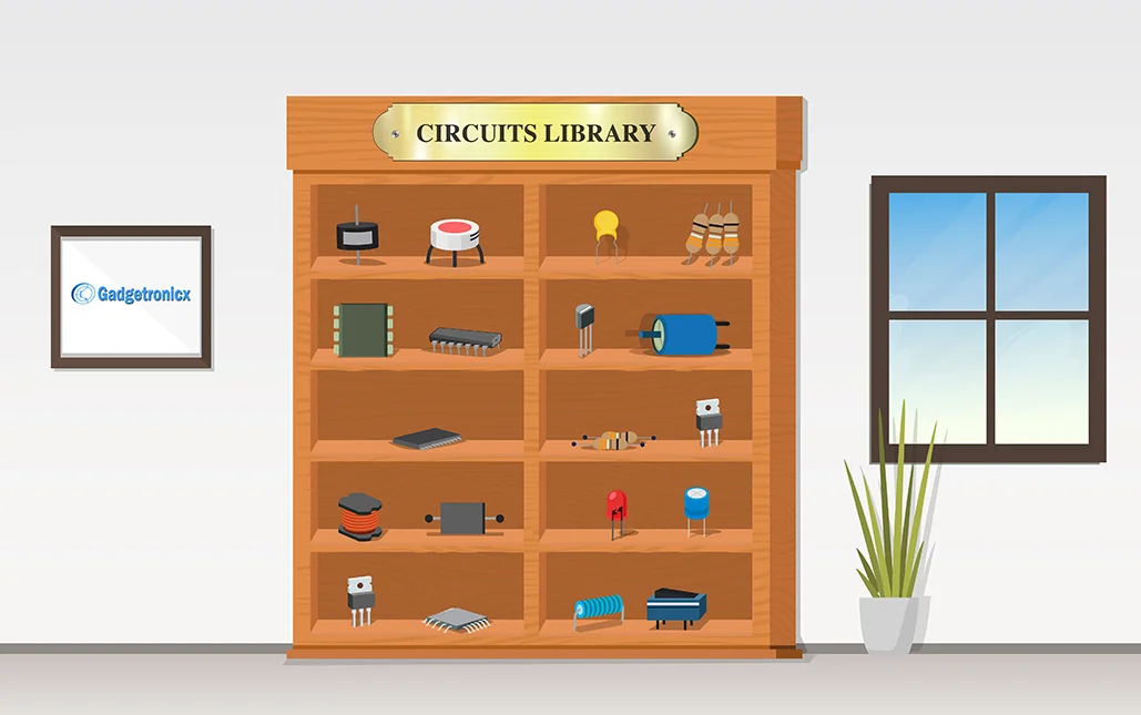 Electronics circuit library