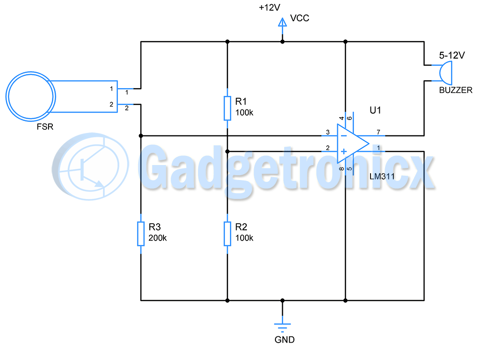 touch-activated-office-call-bell-circuit