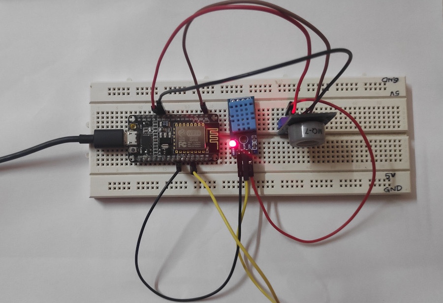 IOT-air-quality-monitoring system